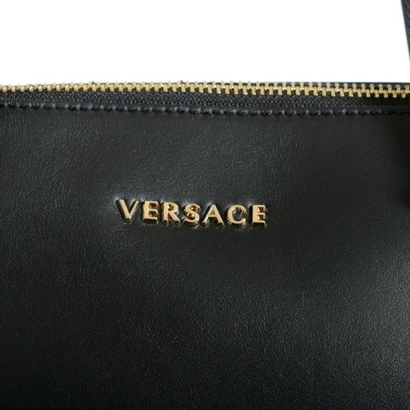Versace Women's Leather Tote  Handbag Bag - Picture 2 of 7